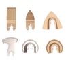 6PCS Oscillating Saw Blade Set Diamond Cemented Carbide Wear Resistance