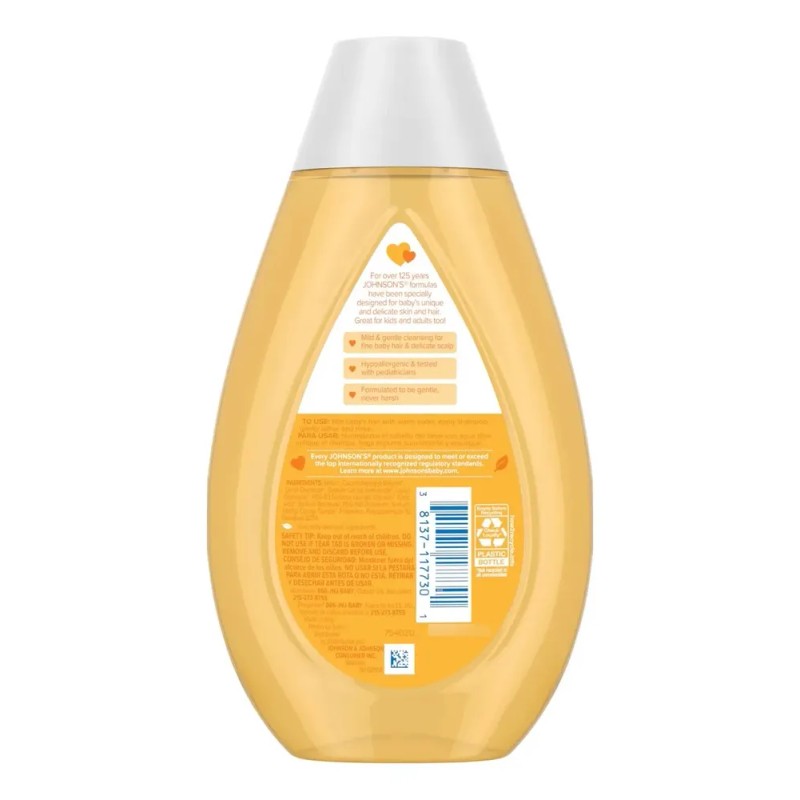 Shampoo Johnson's Baby Sin Lágrimas 400 Ml Sin Parabenos Ni