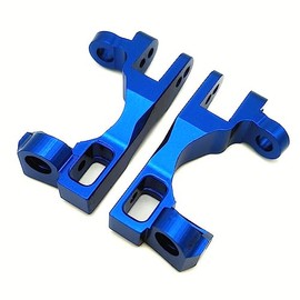 Aluminum Caster Blocks C-hubs Blue for Traxxas 1/10 Slash 4X4 Stampede 4X4 XO-1 Ford Fiesta ST Rally Rally VXL RUSTERLER 4X4 Telluride 4x4 6832 6832X