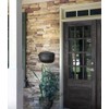 ARCHITECTURAL MAILBOXES 2541RZ-10 Villa Wall Mount Mailbox, Large, Rubbed Bronze