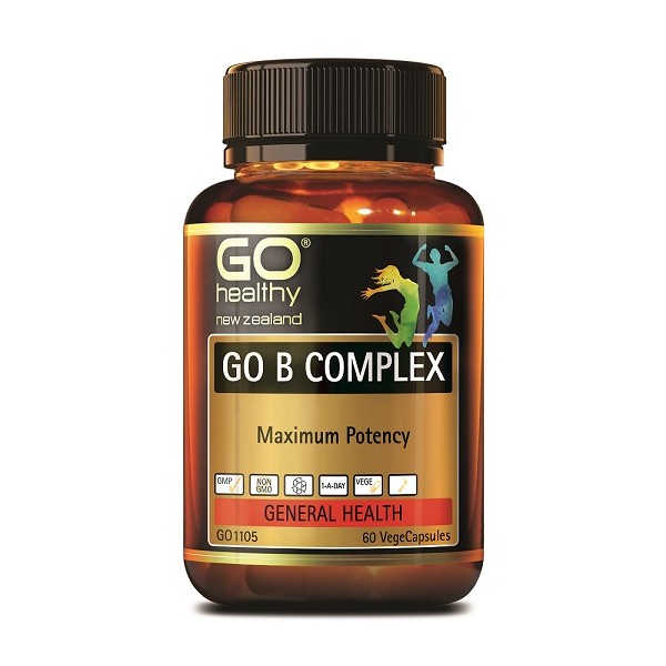 GO Healthy GO B Complex Capsules 60 - Expiry 12/23