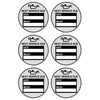Oil Change Stickers,2 inch 60pcs Round Oil Change Sticker Static