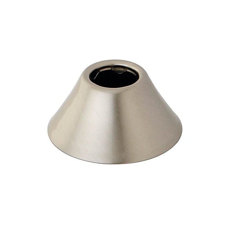 Kingston Brass FLBELL128 Nuvofusion 1/2-Inch IPS Bell Flange, Brushed Nickel