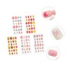 Healvian 120pcs Full Cover Nail Tips for Boys and Girls