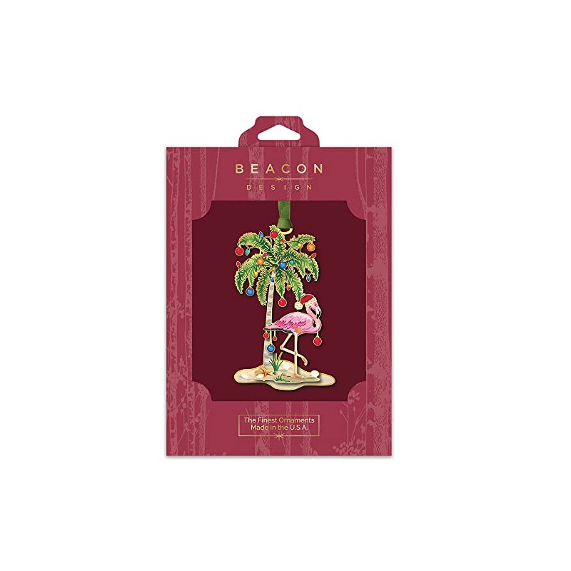 Beacon Design Festive Flamingo Ornament…