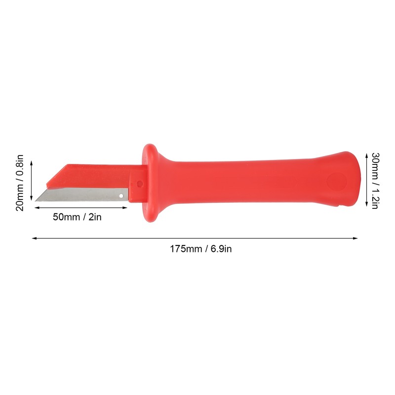 Cable Stripper Knife High Carbon Steel Manual Electrician Insulation Wire