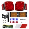 Cyfie LED Trailer Light Kit, Super Bright Submersible Brake Stop