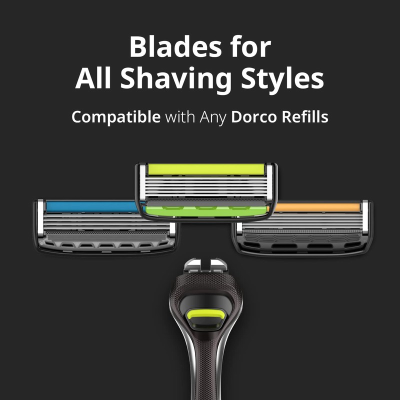 DORCO PACE 6 Pro_6 Blades Refills x 20 (Free1 System