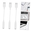 COHEALI 3pcs USB C to Audio Adapters High Fidelity Type