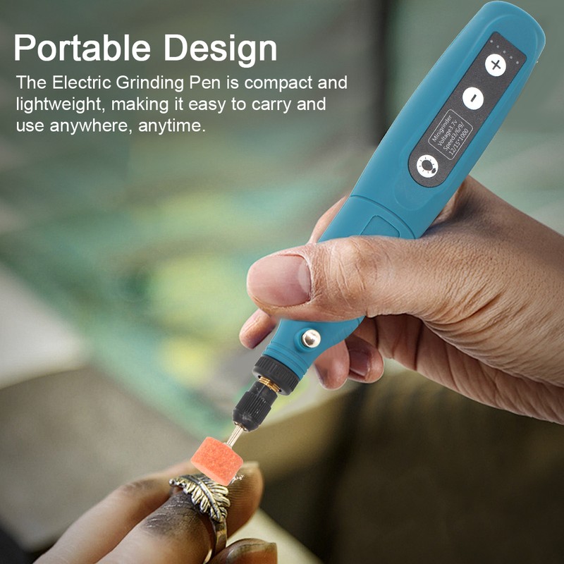 Cordless USB Rechargeable Engraving Pen Compact Electric Drill Pen Portable