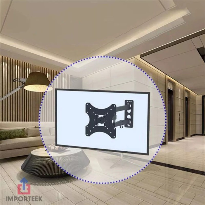 Importeek Soporte Pantalla Tv Monitor Vesa Articulado 14-42 Pulgadas
