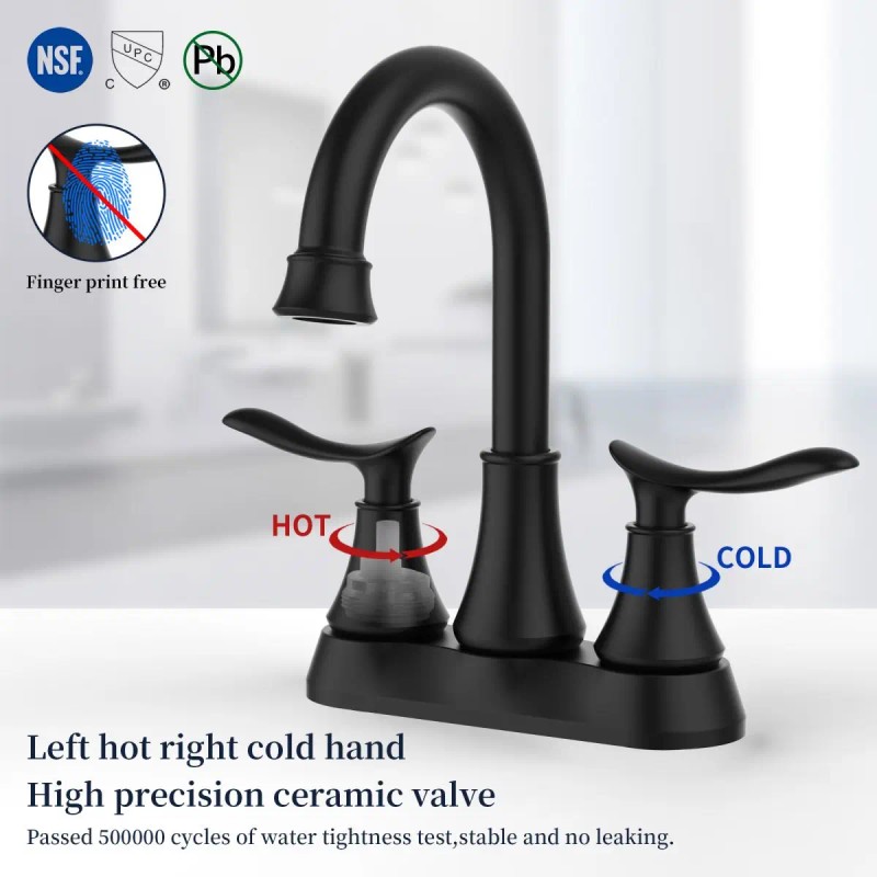 USA Local Stock 4 Inch Alloy Hot Cold Double Deck