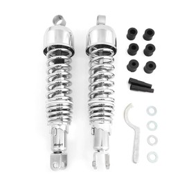 Performance Chrome Shocks - Eye/Clevis - 335mm / 13 1/8" - Fits Suzuki - RE5 GS750/1000/B/C/E/EN/ES/L/N/T GS1100