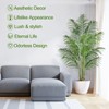 Keeplush 6ft Tall Fake Palm Tree with 18 Trunks and