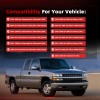 Manija Trasera Negro Para Chevy Silverado/gmc Sierra Smooth Trasera