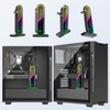 GPERHUAN ARGB GPU Support Bracket, Universal GPU Bracket with Temperature