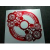 Gremory Rias High School DxD Attack Symbol Sticker Vinyl Decal