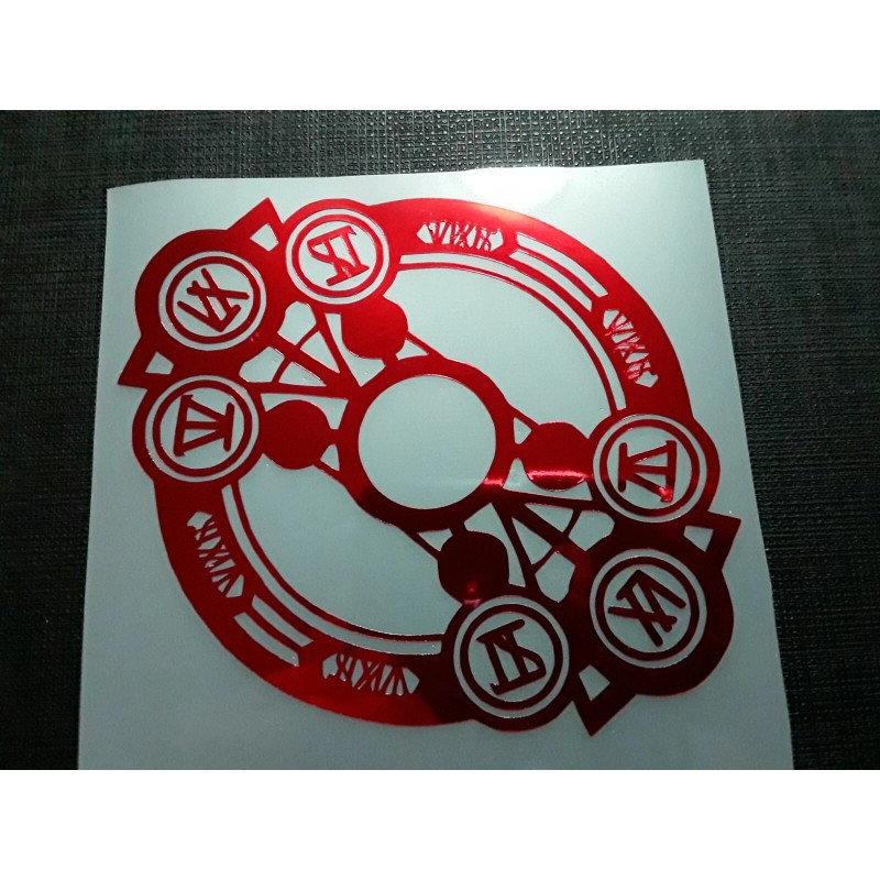 Gremory Rias High School DxD Attack Symbol Sticker Vinyl Decal