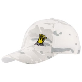 2Stoned Flexfit Baseball Cap with Stick Crown Various Colours and 5 Sizes for Women, Men and Children, Alpine (Multicam)
