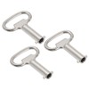 PATIKIL 13.5x6mm Socket Spanner Key, 3 Pack Electrical Cabinet Gas