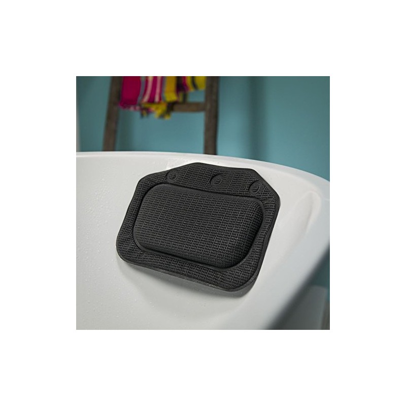 Sealskin Unilux Cuscino da Vasca, PVC, Antracite, 32 x 22