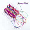 Cretty-Meet 1 MM Stretchy Bracelet String, 164 Feet Rainbow Jewelry