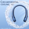 FrSara Neck Fan, Portable Personal Fan Strong Wind, 4000mAh, Air