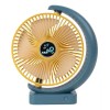 Generic W Ventilador De Escritorio E Fan, Recargable, Funciona Con