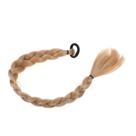 WOONEKY Synthetic Braided Ponytail Extension for Women Realistic Hair for Everyday Styles and Parties Durable and Easy to Apply for Quick