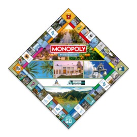 Monopoly Board Game Riverside CA Edition : 2-6 Players Family Board Games for Kids and Adults, Board Games for Kids 8 and up, for Kids and Adults, Ideal for Game Night