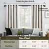 Double Curtain Rods 48 to 84 Inches, HOTOZON Blackout Double
