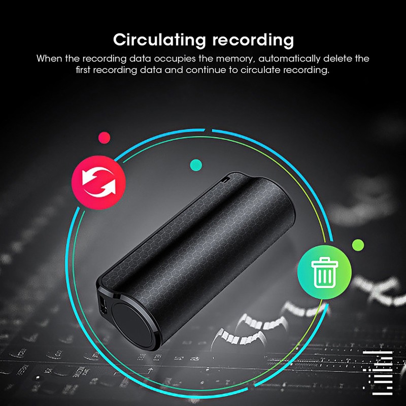 MP3 Q70 Magnetic Recording Device Voice Control UltraLong Standby Time