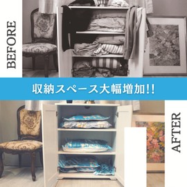 DR.SAVE Vacuum Clothing Compression Bag, Storage Bag, Valve Type, Thick, Tear Resistant, Durable, Clothes, Change Clothes, Futon, Comforter (XXL 31.5 x 39.4 inches (80 x 100 cm), 4 Pieces