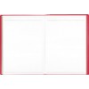 Hakubunkan Notebook 2026 A5 Weekly Desk Planner with Spin, Red