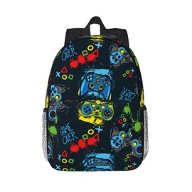 YANGZHI Video Games Cool Funny Backpack For Teenage Girls And Boys Cute Kids Backpacks Children School Bag