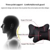 Unbranded 2PCS Car Neck Pillow PU Leather Headrest Neck Support