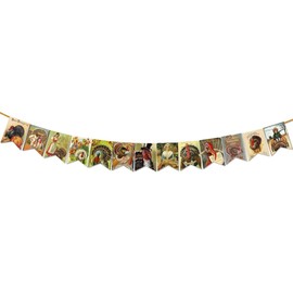 Fall Paper Banner Hanging Decorations As Shown Paper for Autumn Thanksgiving Day Decoration