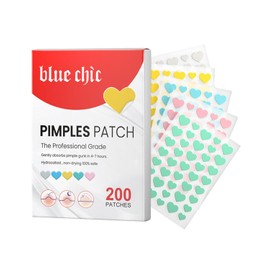 KEMUZ 200Pcs Pimple Patch - Bunte Pickel Patch, Hydrokolloid Pflaster mit Teebaumöl Salicylsäure Hydrokolloid Pflaster, Tag und Nacht Verwenden Wasserdicht Atmungsaktiv Acne Patches(Liebe)