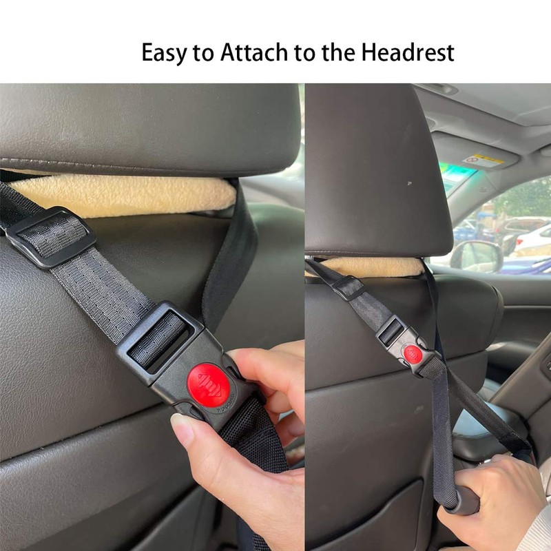 ZipSeven Car Handle 2 Piece Portable Automotive Handle Assistance Mobility