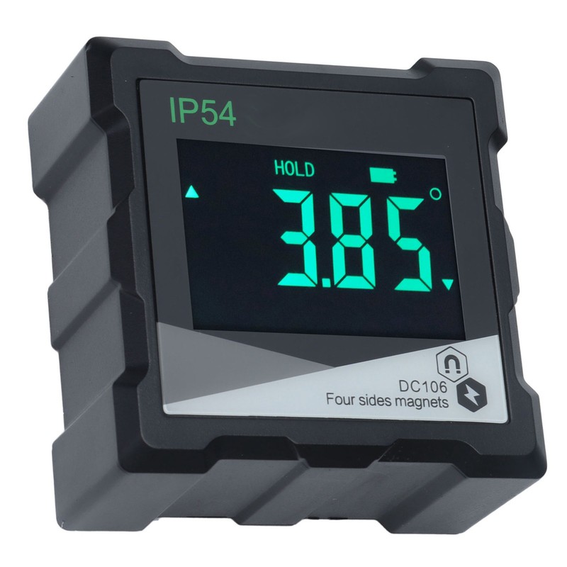 Digital Angle Finder 4x90 Degree LCD Screen Magnetic Bevel Gauge