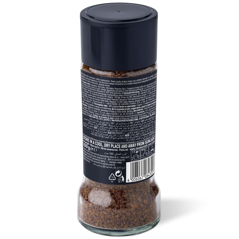 DAVIDOFF Fine Aroma Instant Coffee - Elegant and Fragrant -