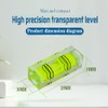 High precision mini bubble, double line small level bubble, three
