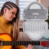 Aenllosi für JBL Charge 6 Bluetooth-Lautsprecher Hartschalen-Tragetasche mit Schulterriemen, Weiß,