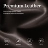 PU Leather Bar Stool Covers with Backs Waterproof Bar Stool
