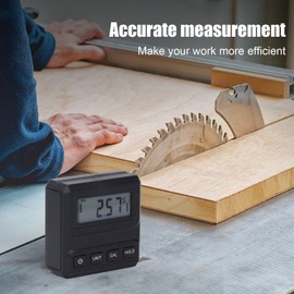 Digital Level Angle Gauge, Electronic Level Angle Finder Tool with Data Hold, Portable Digital Level Box Angle Finder for Automobile
