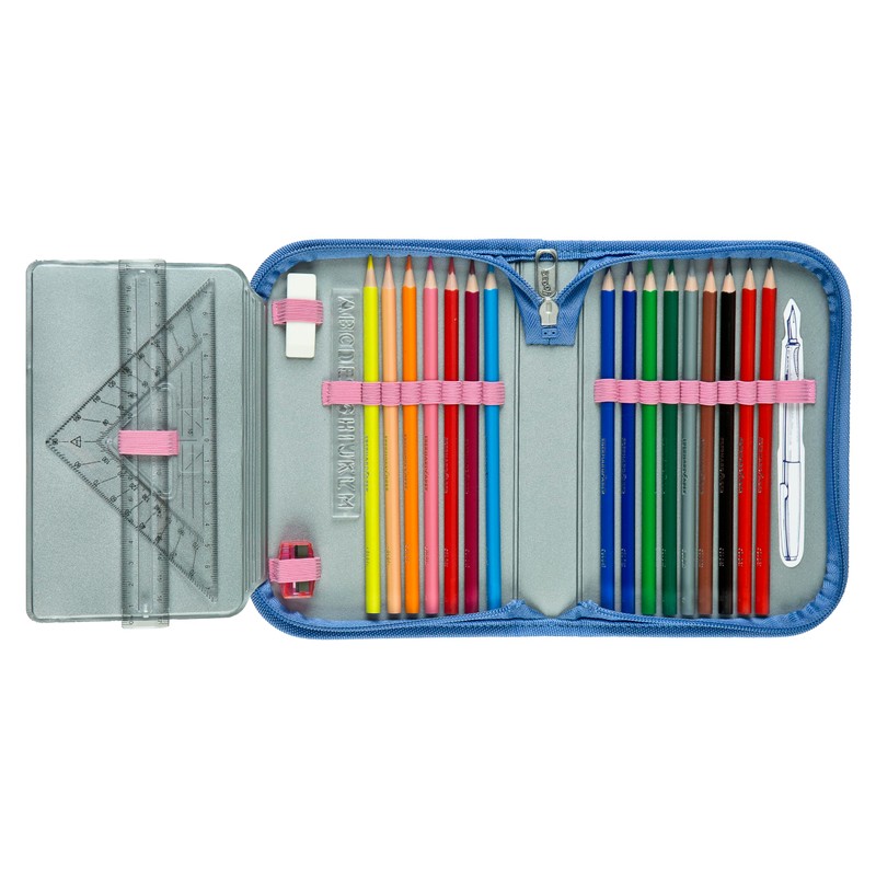 Scooli - Filled Pencil Case Stitch - Pencil Case with