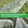Ultra Fine Garden Netting 4'x10' Plant Pest Barrier Covers Bird