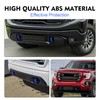 Tow Hook Covers Fit for GMC Sierra 1500 2019-2024, Blue