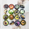 30MM 20PCS Owl Snake Lizard Animal Eyes Glass Cabochon for