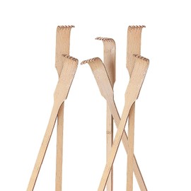 Fun Express 18" Classic Long-Handled Wood Back Scratchers – 6 Piece